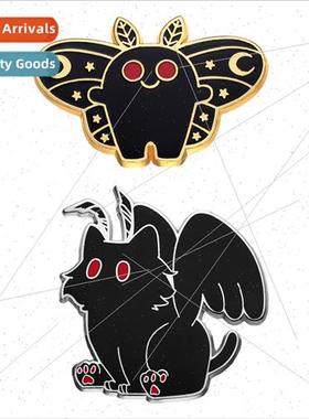 Cute cartoon small fly shape design sense animal medal backp