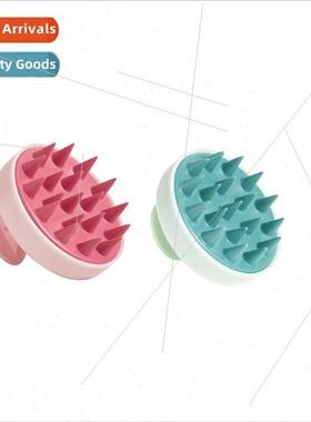 Color clashing handle shampoo brush shampoo comb massage art