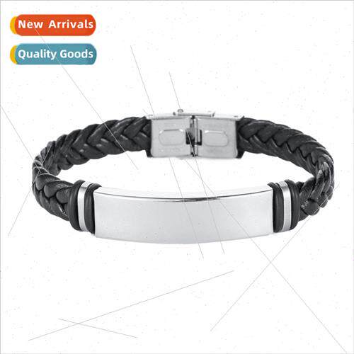 Europe Leather Rope Twist Watch Chain Europe Hiphop Men Hip