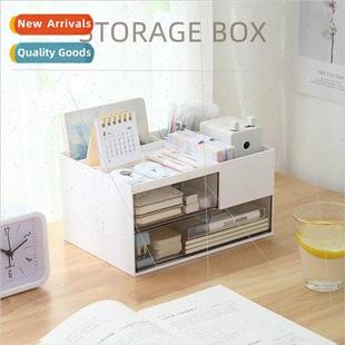desktop stationery organizer desk organ cosmetic Drawer