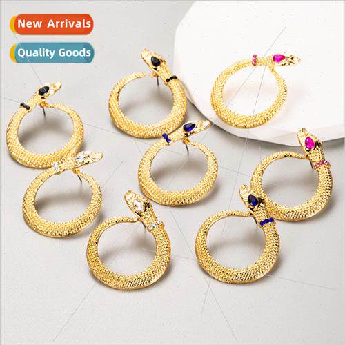 Europe creative fashion ear jewelry personalized alloy diamo