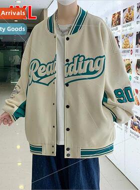 2023 Spring Autumn Men Jacket Sweatshirt Men Casual Loose Ba