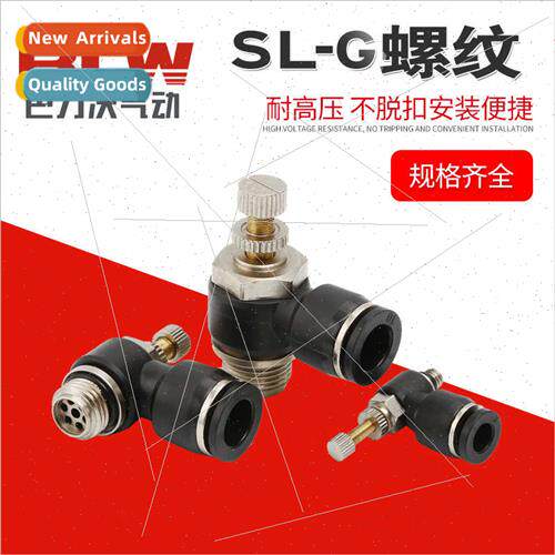 G thread pneumatic regulating valve L type flow rate speed c