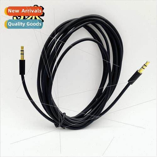 3 meters 3.5 male to male audio cable three sections two rin