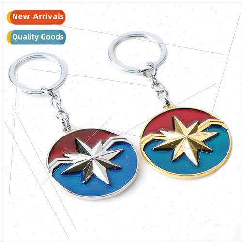Movie Peripherals Avengers 4 Captain Marvel Keychain Jewelry