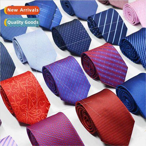 Tie new men business professional polyester silk arrowhead j