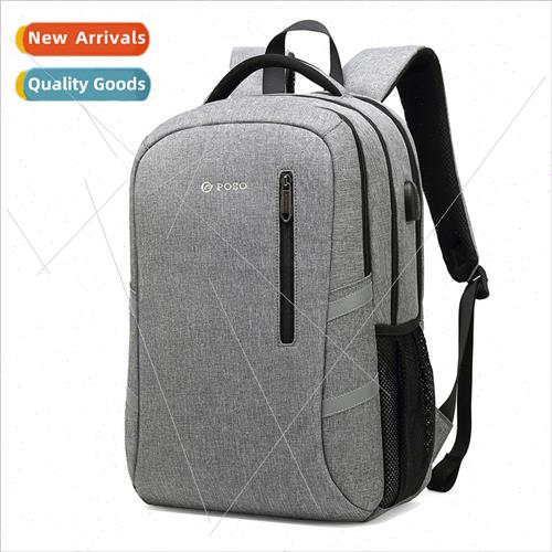 Shoulder bag business usb computer backpack men bag shoulder