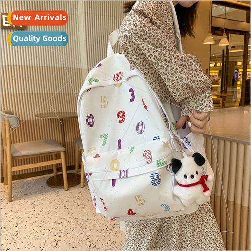 new college letters shoulder bag female students shoulder ba