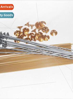 Metallic color 45cm balloon strut wedding balloon stick meta