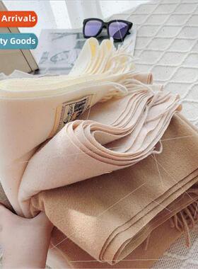 Cashmere scarf feel winter warm couple solid color imation c