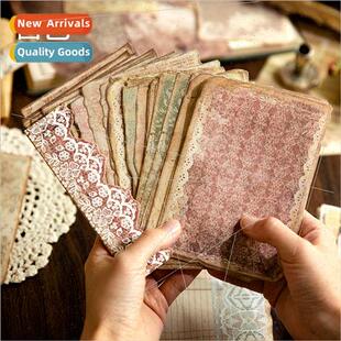 Handwrten once upon a time material paper simple retro Engli