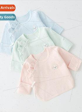 Newborn baby clothes summer thin newborn baby half back clot