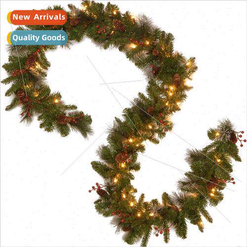 Christmas shopping mall LED tied lights Christmas rattan enc