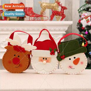 New Christmas  Bags Candy Bags Nonwoven Christmas Apple  Bag