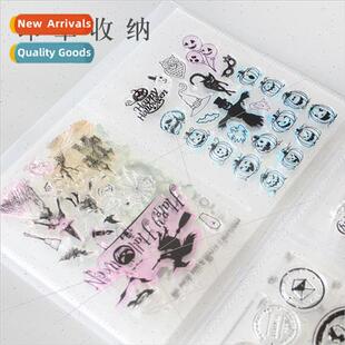 Transparent seal organizer book 7 inch photo album keepsake