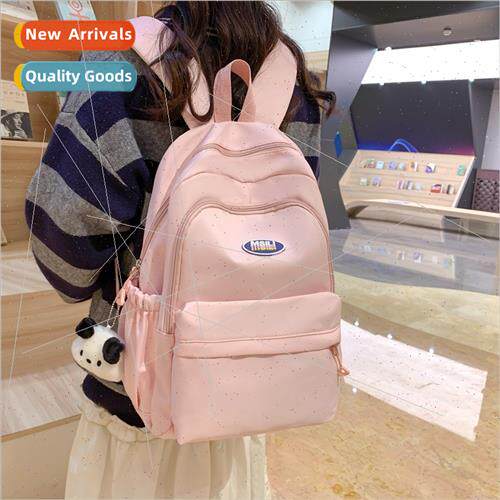 Student shoulder bag 2024 new fresh sweet fashion  backpack