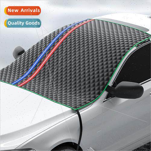 Car sunshade half cover car coat winter antifreeze rain fros