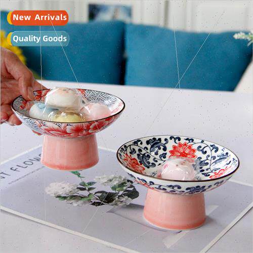 Fru plate household ceramic high tea point plate nuts cooler
