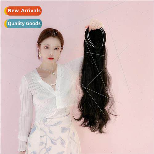 wig women Europe long curly hair female head covering wigs w