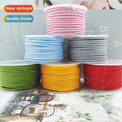 Small round rope free braid diy handmade braided necklace br