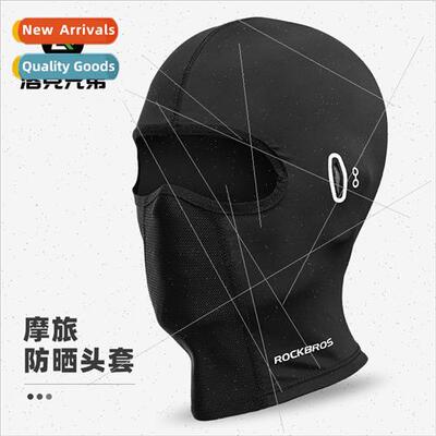 Sunscreen riding hood motorcycle ice silk full-face mask spr