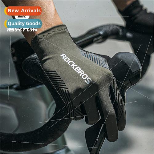 Cycling gloves full finger road bike gloves long finger touc