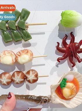 2022 Summer New Fun Hair Clips Salted Fish Vegetable Clips O