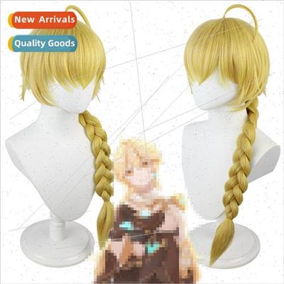 Traveler empty fluorescent cos wig light blonde twisted brai