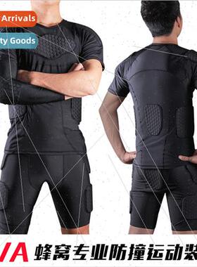 Rugby Rash Guard Basketball Soccer Softball Tights Pants Set