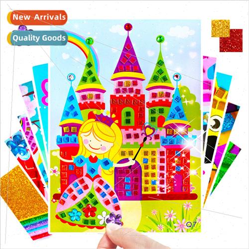 Stereo Mosaic 12 Q Stickers Puzzles Other Educational Toys