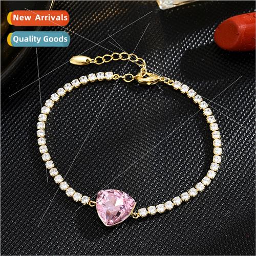 New Zirconia Triangle Adjustable Bracelet Fashion Bracelet H