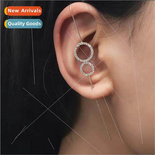 circle ear contour jewelry earrings cold wind Korea earrings