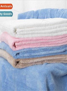 High densy coral velvet bath towel office blanket soft absor