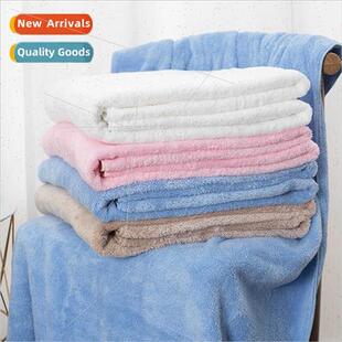 High densy coral velvet bath towel office blanket soft absor