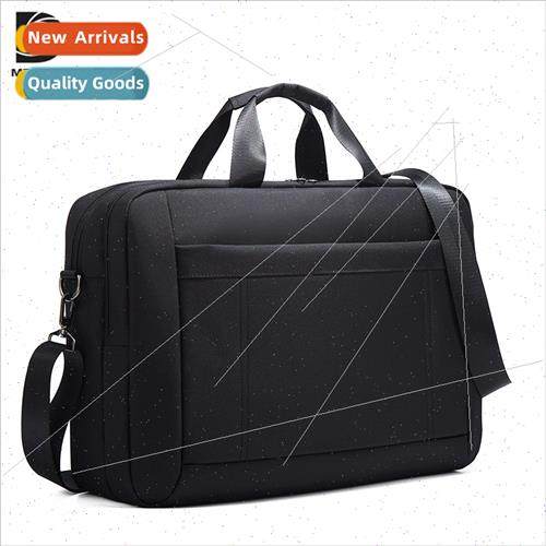 silkscreen LOGO laptop bag business simple shoulder crossbod