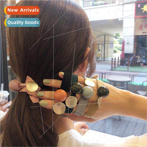 Hair ring simple headband Korean female headdress tie hair p