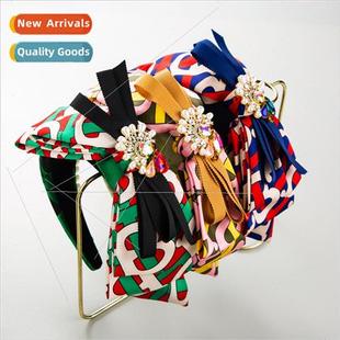hair bundle headband bands rhine bow Europe layer Hair multi