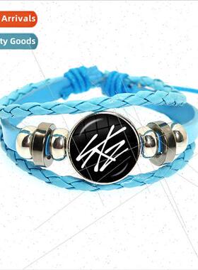 Kpop straykids star  time gemstone bracelet straykids braide