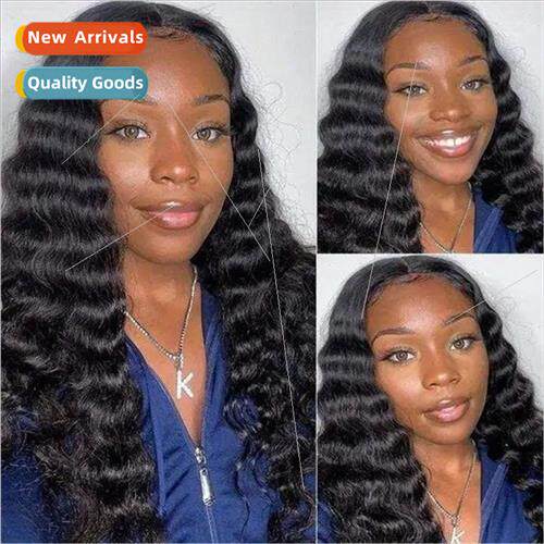 Europe Fashion Wigs African Front Lace Small Curly Wrap Arou