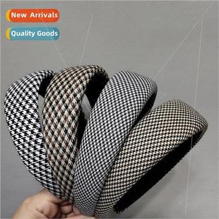 birds grid hair Korea card thousand band retr headdress