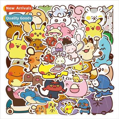 38 Cute Pokemon Pokémon Stickers Cartoon Pikachu ggage Stic