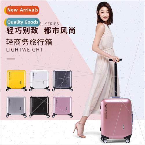 Ultra-light business aluminum frame box trolley case single