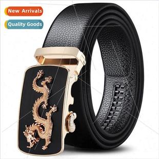 Dragon Belt Buckle Automatic Wraparound Men