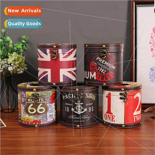 new Brish tissue box paper box round tube rice flag tissue b