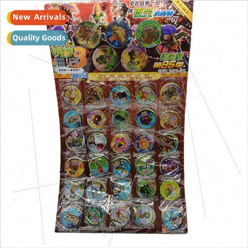 Children small hanging board round card new chicken zombie P