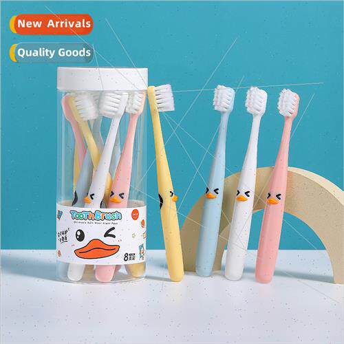 Cartoon ltle whe duck children toothbrush 8 barrel 3-6 years