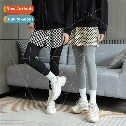 Polka dot small fart curtain female fall winter sweater bott