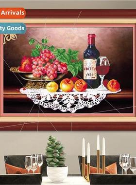 Diamond painting new modern living room dining room fru stil