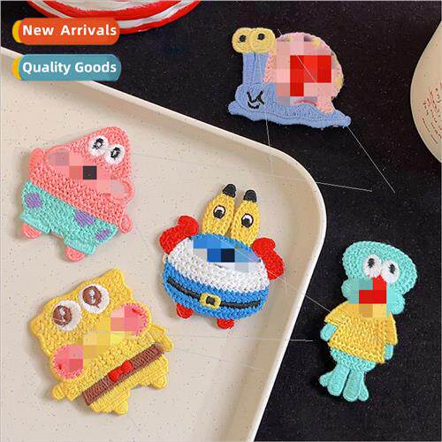 SpongeBob SquarePants wool hair clips BB clip cute girl hair