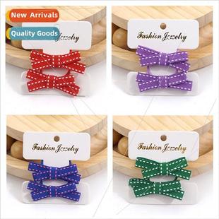 Children headdress hair accessories girls bow hair band jump